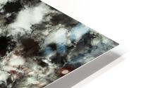 Grey footprints HD Metal print