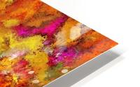 Orange pop HD Metal print