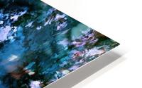Smouldering blue HD Metal print