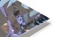 Broken window pane HD Metal print