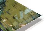 Broken building HD Metal print