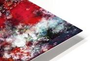 The red crying rocky surface HD Metal print