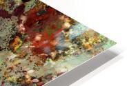Elegantly eroded HD Metal print
