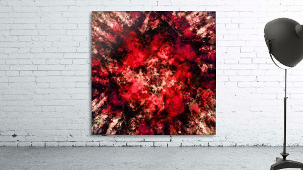 Red burst Wall Preview