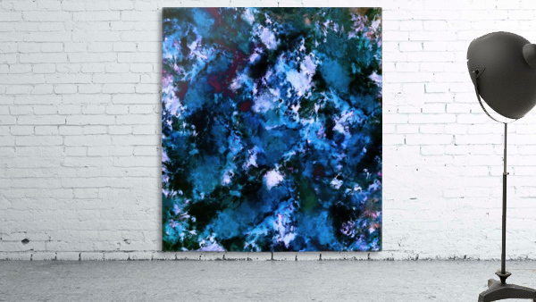 Smouldering blue Wall Preview