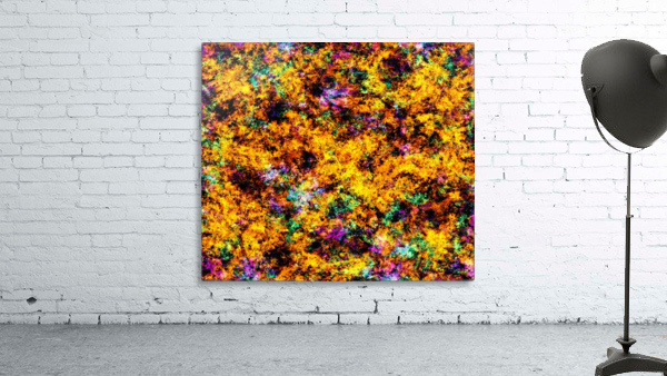 Hot yellow Wall Preview