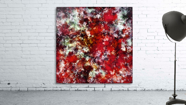The red crying rocky surface Wall Preview
