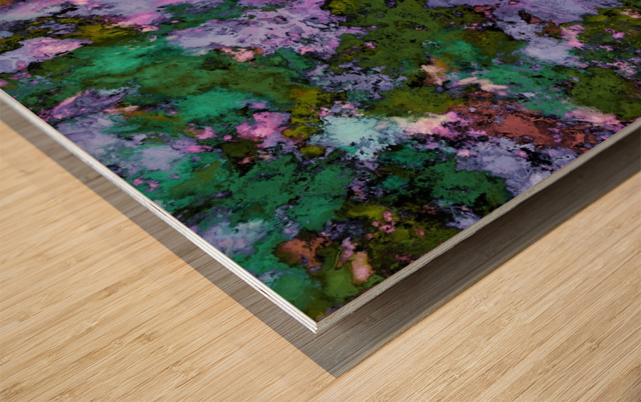 Scatter Wood print