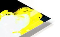 yellow cloud HD Metal print