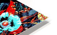 neon flowers HD Metal print