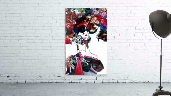 masked geisha Wall Preview