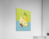 Three Pears Two Cherries Acrylic Print