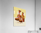 Groovy Disco Platforms Acrylic Print