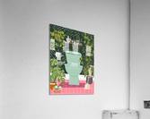 Tropical Bathroom Acrylic Print
