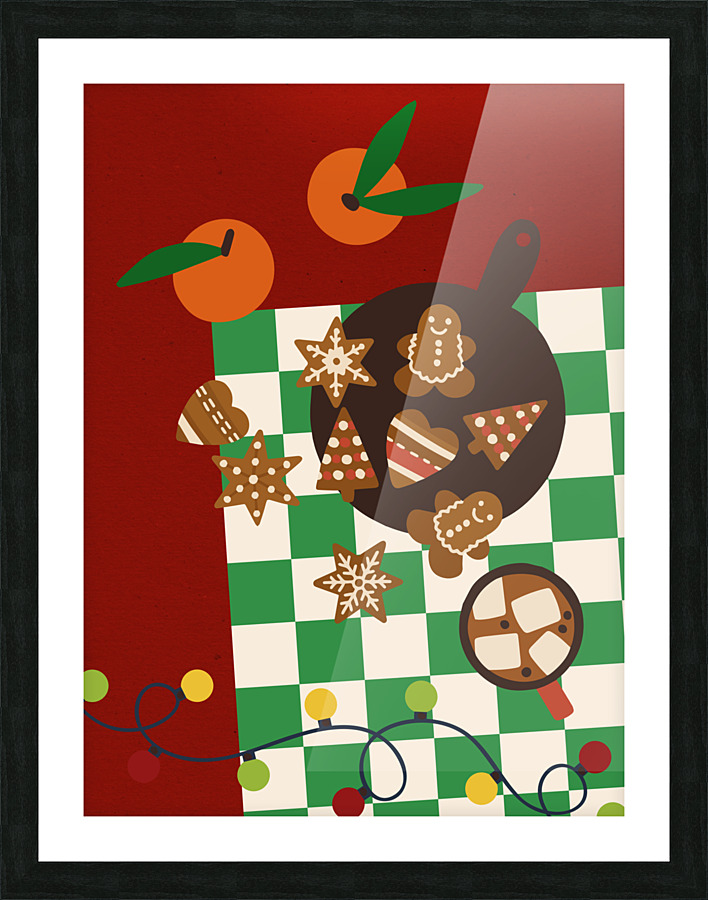 Gingerbread Cookies Picture Frame print