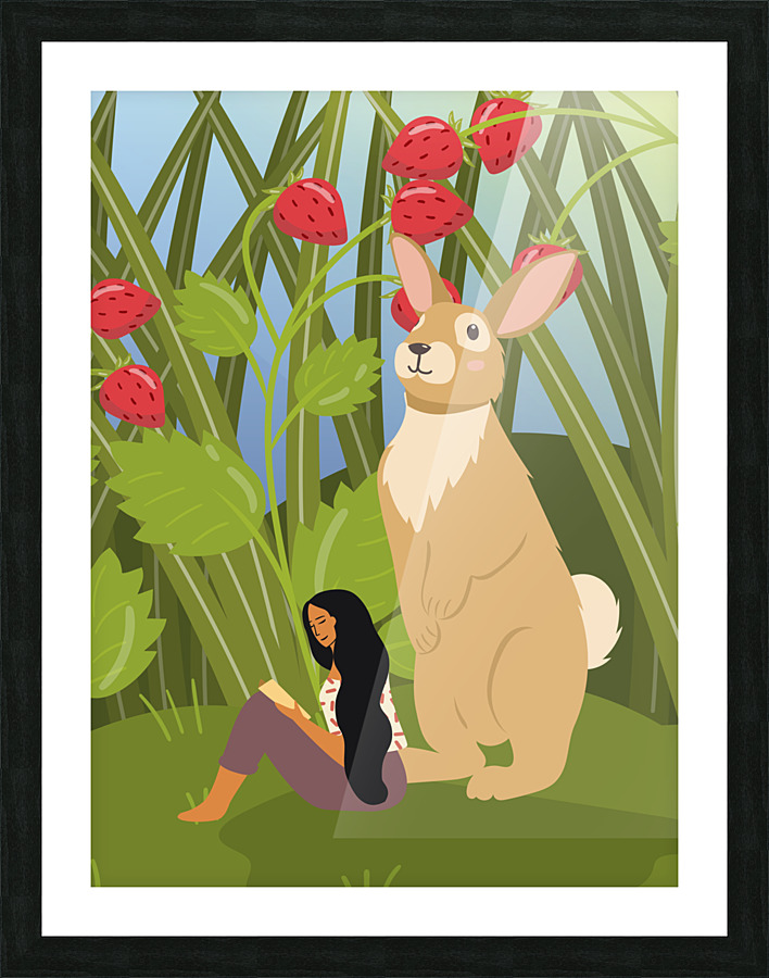 Summer Day Picture Frame print