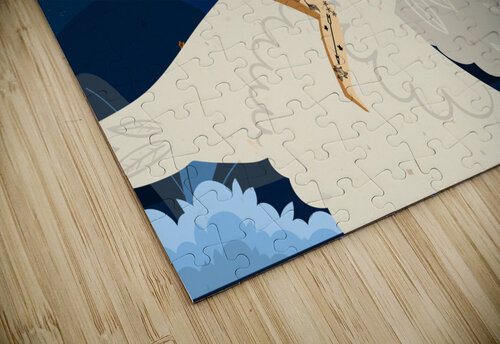 Night Flight Jania Sharipzhanova puzzle