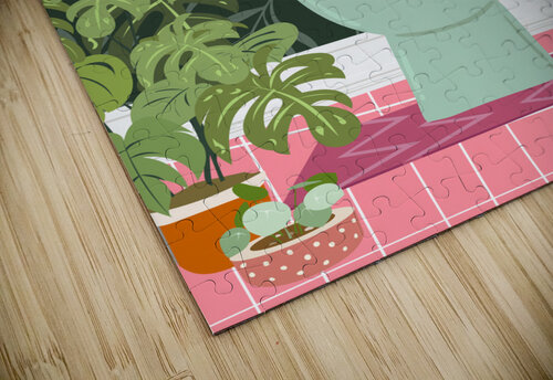 Tropical Bathroom Jania Sharipzhanova puzzle
