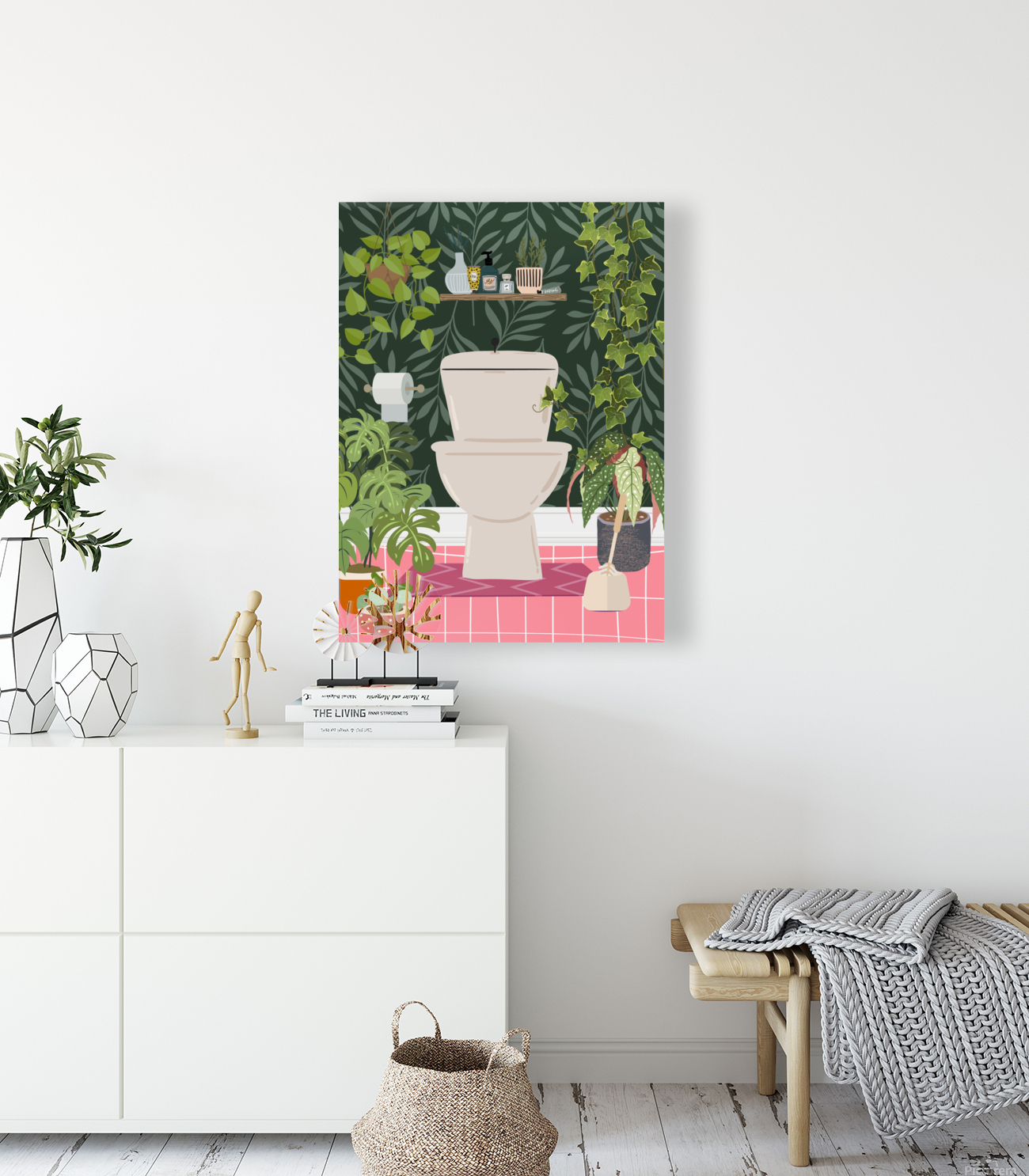 Botanical Loo Reproduction