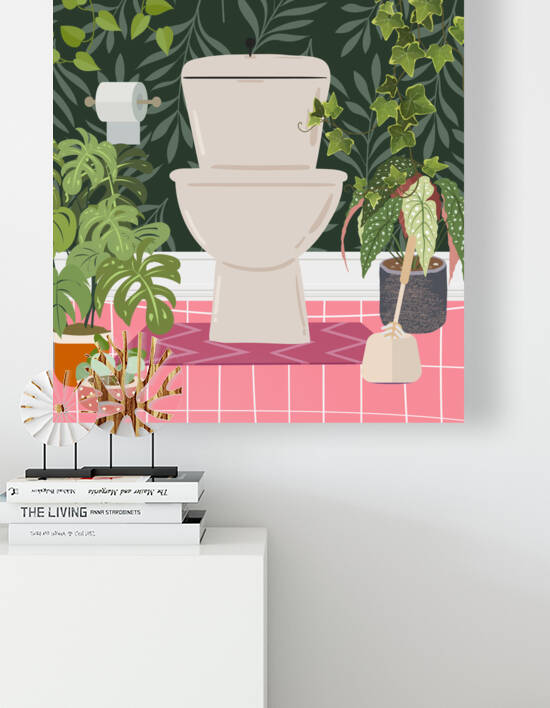 Botanical Loo by Jania Sharipzhanova