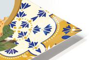 Giraffe in Moroccan Bathroom HD Metal print