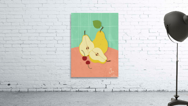 Pears and Cherries Wall Preview
