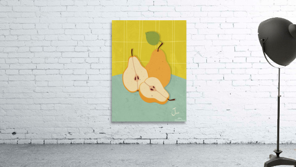 Pears on Blue Wall Preview