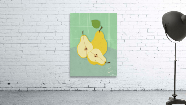 Three Pears Wall Preview