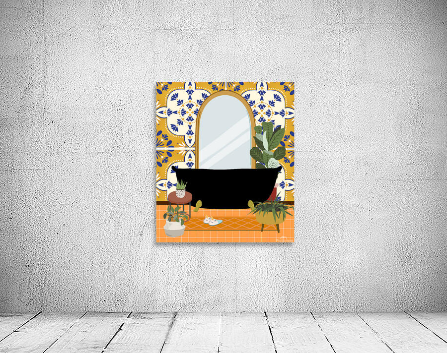 Black Bathtub Wall Preview