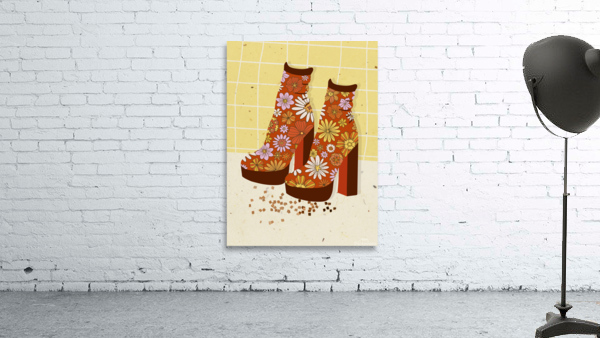 Groovy Disco Platforms Wall Preview