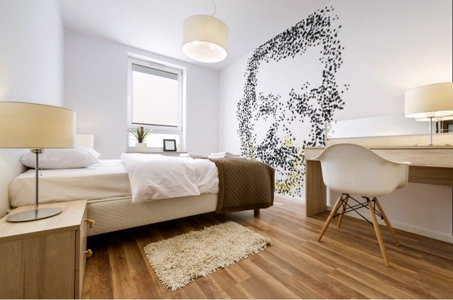 Blur Portrait Mural print