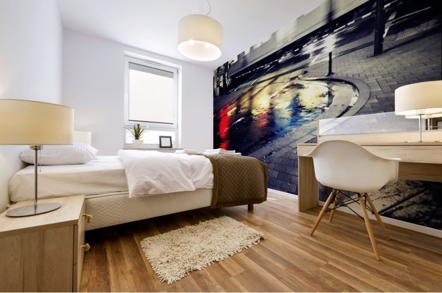 Train Mural print