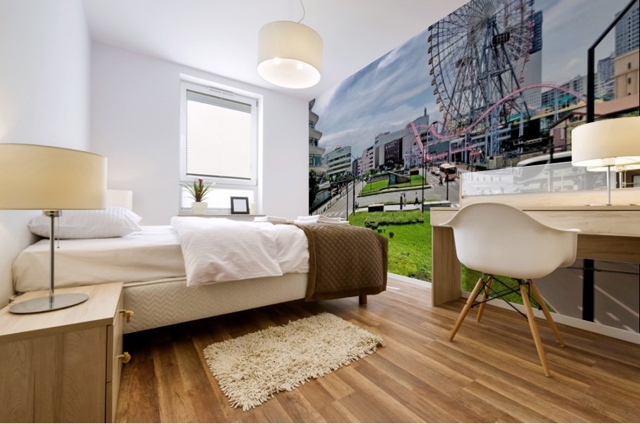 Yokohama Mural print