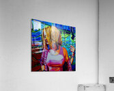 Against the Wall Acrylic Print