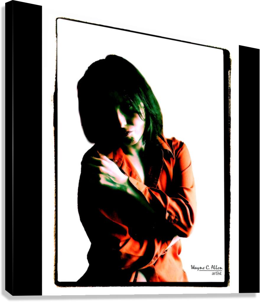 Red Shirt 01 Canvas Print
