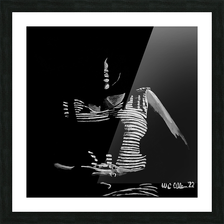 Mary is Waiting Picture Frame print