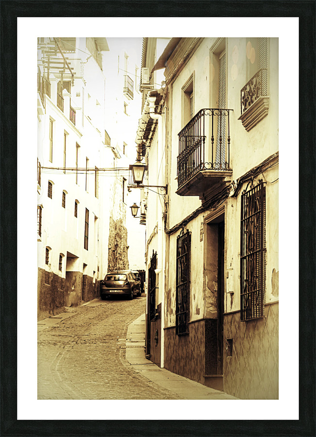 DBD - Alora streets Picture Frame print