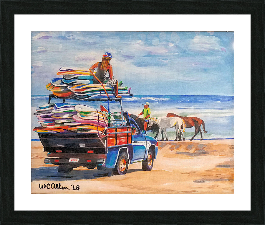 Traffic Jam Picture Frame print