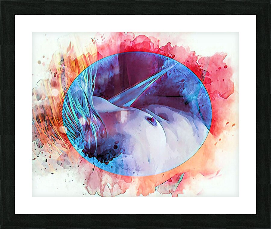 In the Clouds Picture Frame print