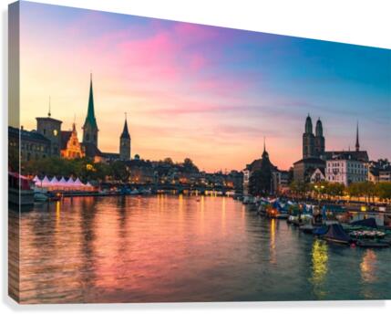 ZÜRICH 05 Canvas Print