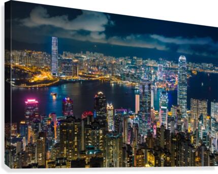 HONG KONG 10 Canvas Print