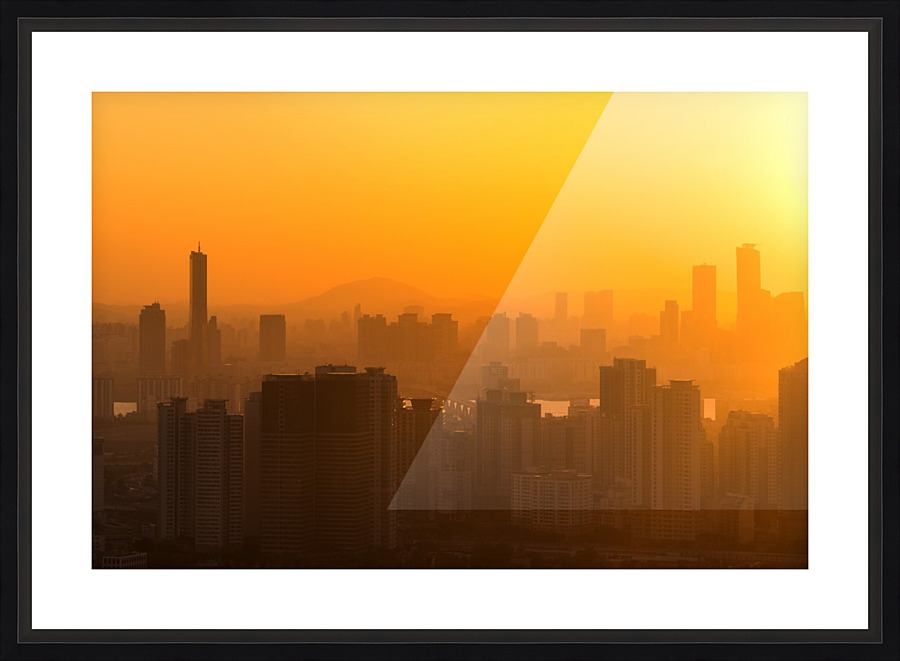 SEOUL 01 Picture Frame print