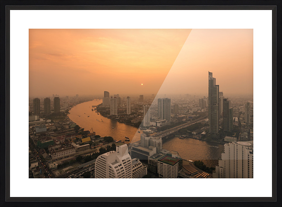 BANGKOK 01 Picture Frame print