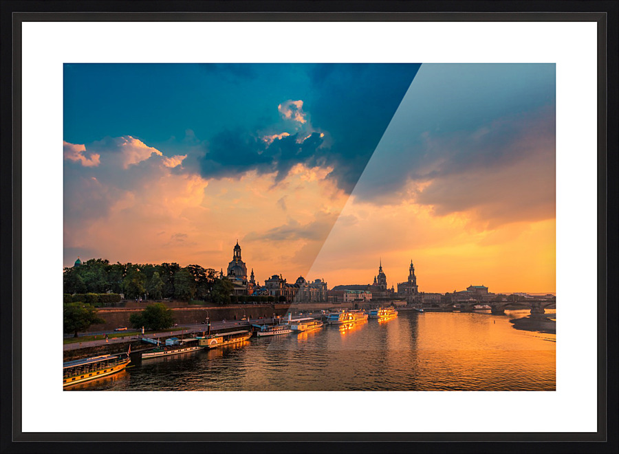 DRESDEN 02 Picture Frame print