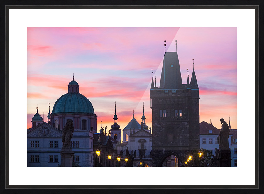 PRAGUE 12 Picture Frame print