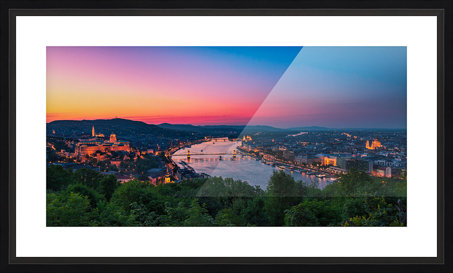 BUDAPEST 03 Picture Frame print