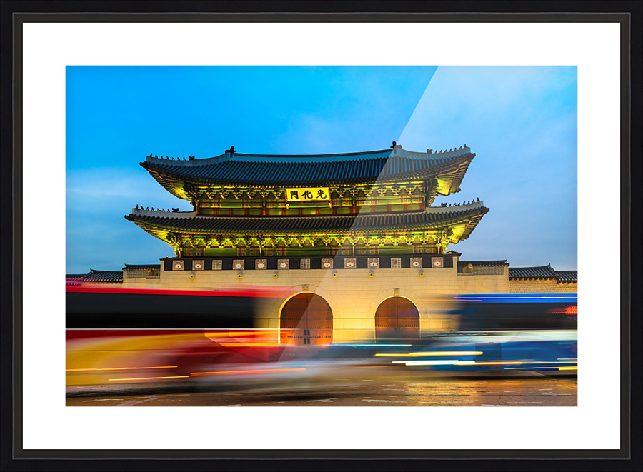 SEOUL 03 Picture Frame print