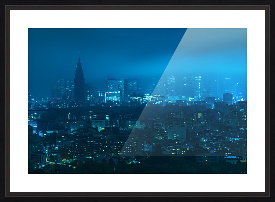TOKYO 21 Picture Frame print