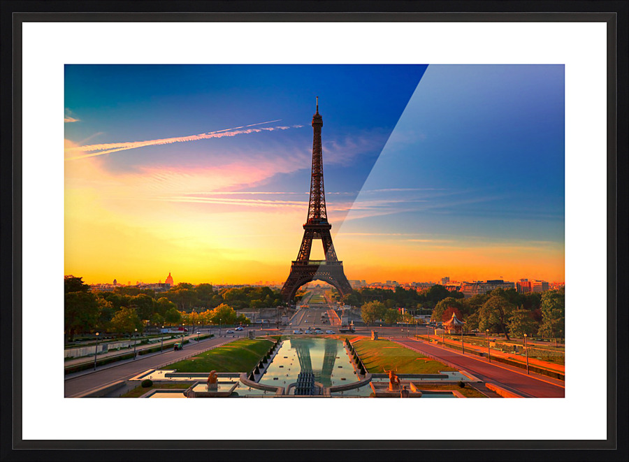 PARIS 17 Picture Frame print