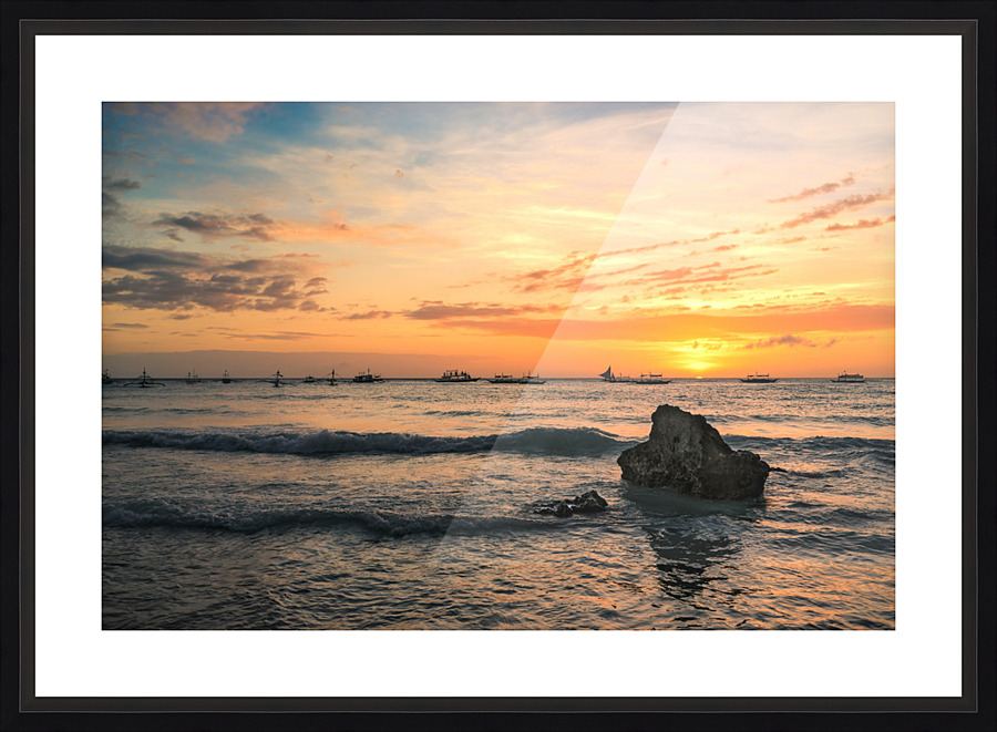 BORACAY 03 Picture Frame print